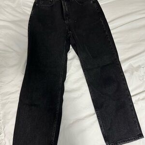 Abercrombie & Fitch Black Straight Jeans